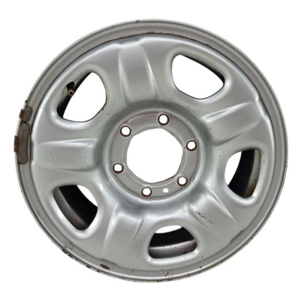 Roda Ferro Hilux Aro 16  Prateado