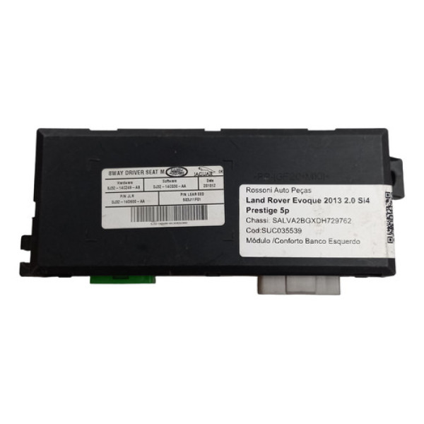Modulo Controle Banco Land Rover Evoque 2012 A 2019