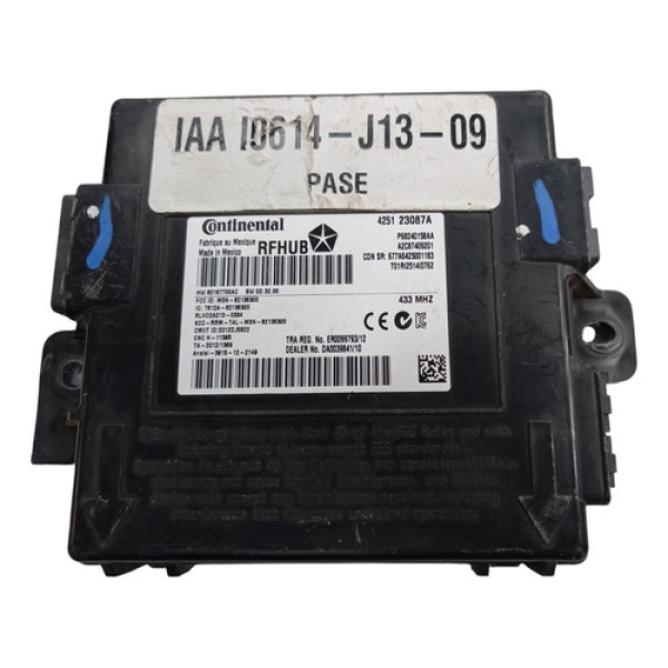 Módulo Pressão De Ar Do Pneu Grand Cherokee Cod.iaai614j1309