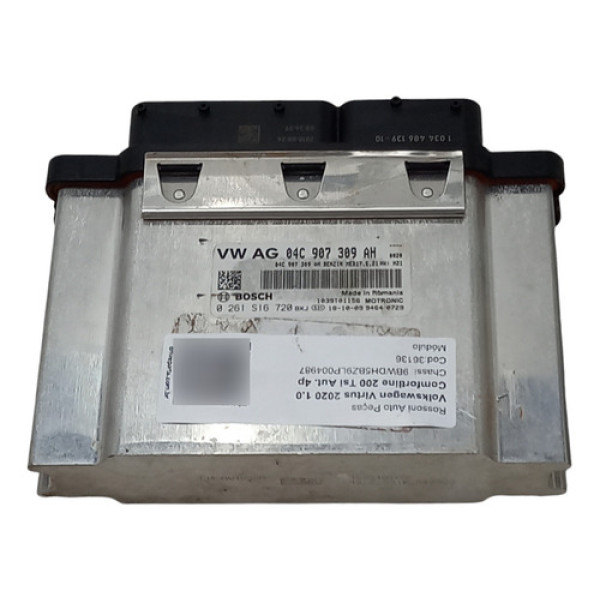  Modulo Injeção Tcross 1.0 Virtus 1.0 Cod. 04c907309ah