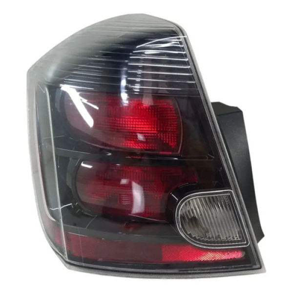 Lanterna Traseira Esquerda Sentra 2007 2008 A 2013 Fume Esquerdo/motorista Vermelho