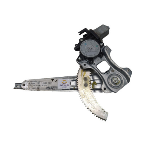 Máquina De Vidro Porta Traseira Esquerda Tiida 2008 A 2013