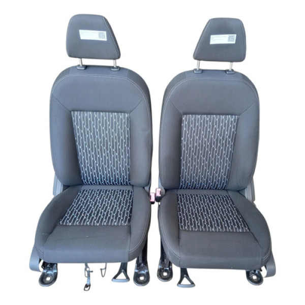 Jogo Bancos Dianteiro Ka 2015 2016 A 2021 Hatch Preto