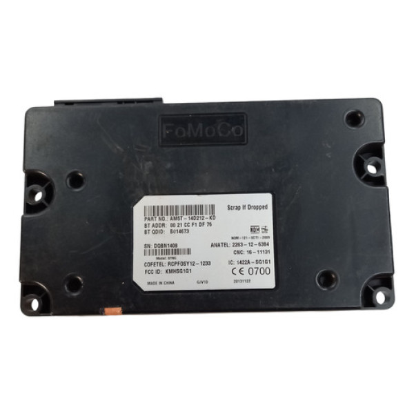 Módulo Bluetooth Ford Ka Ecosport Fiesta Cod.am5t14d212kd