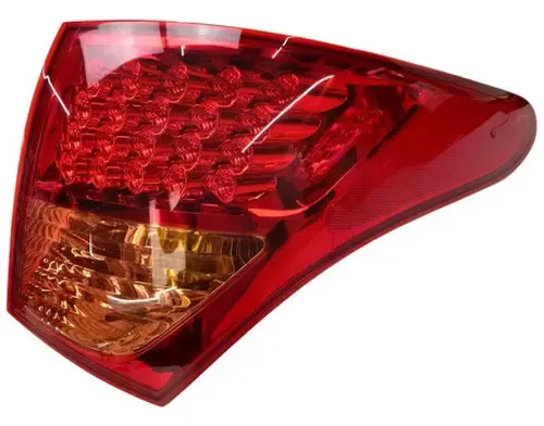 Lanterna Traseira Direita Vera Cruz 2007 A 2012 (canto) Led Vermelho