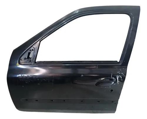Porta Dianteira Esquerda Clio 2000 A 2012 C/detalhes Dianteira Esquerdo Preto